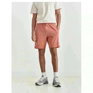 NEW WAX LONDON sweat shorts in rust size medium NWT men’s